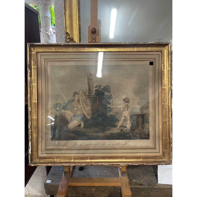 Scene with Medusa, Engraving, 1920s-1940s, Framed For Sale - Image 3 of 4