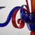 Contemporary Twelve-Light Murano Chandelier by AZ Home For Sale - Image 3 of 5