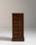 19th Century France Rich Walnut Brown Narrow Walnut Semainier For Sale - Image 4 of 11