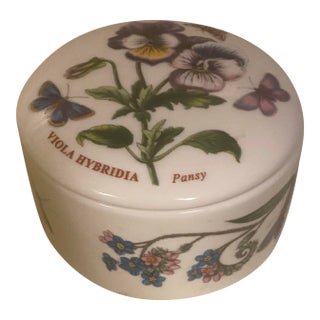 Portmeirion Botanic Garden Lidded Trinket Box For Sale