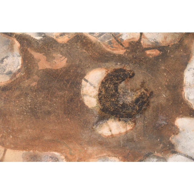 Abstract Work, Mid-20th Century, Mixed Media & Sand on Paper For Sale - Image 3 of 11