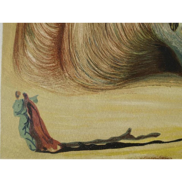 Modern Salvador Dali, The Logician Devil, Woodcut For Sale - Image 3 of 6