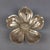 Modular 5-Petal Flower Ashtray in Silver Metal, 1960s For Sale - Image 4 of 11