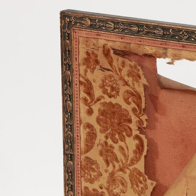 Furniture - Romantic fireplace screen - 19th century. French, 19th century; carved and gilded wood. Rectangular shape;...