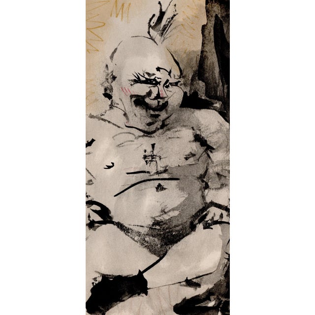 Pablo Picasso (1881-1973) Woman with Monkey from The Human Comedy Colour Lithograph printed by Mourlot Dated 26.1.54...