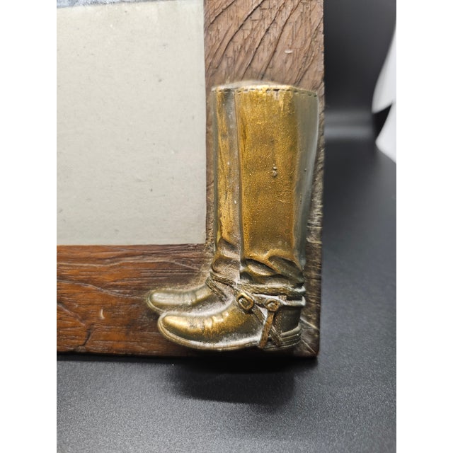 Vintage Equestrian / Jockey / Horse Themed Dezine Picture Frame