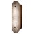 Wood Hikari Small Iroko Wood Wall Light by Alabastro Italiano For Sale - Image 7 of 7