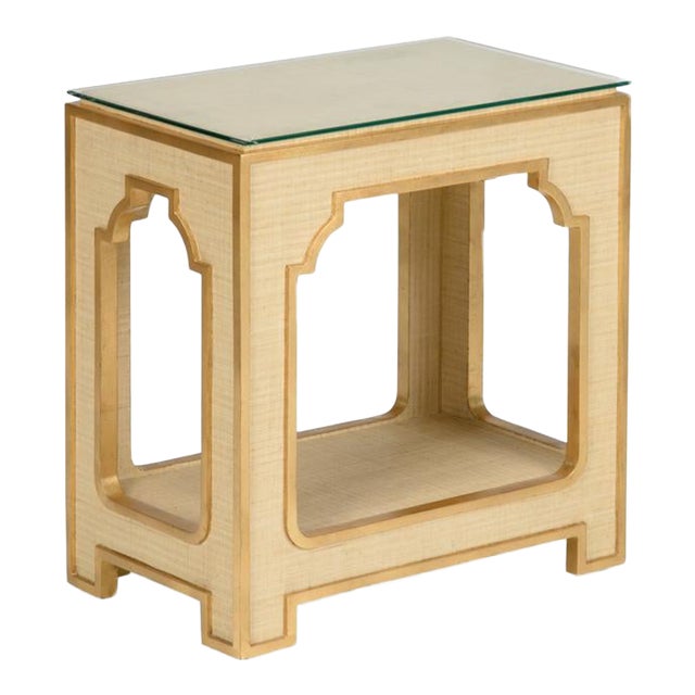 Yangon Side Table - Cream For Sale