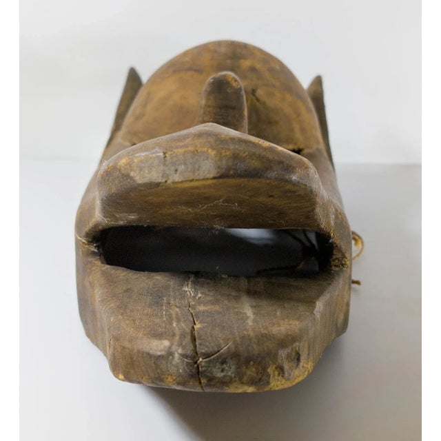 Mid 20th Century 20th Century African Bamana Kore Decorative Tribal Mask, Mali For Sale - Image 5 of 12