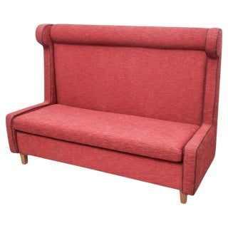 French 20th Century High Back Sofa For Sale