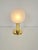 Vintage Sphere Table Lamp in Brass by Targetti Sankey, Italy, 1960s For Sale - Image 3 of 10