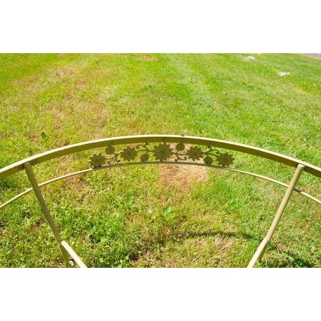 Woodard Briarwood Daisy Wrought Iron Round Coffee Table Base Chairish