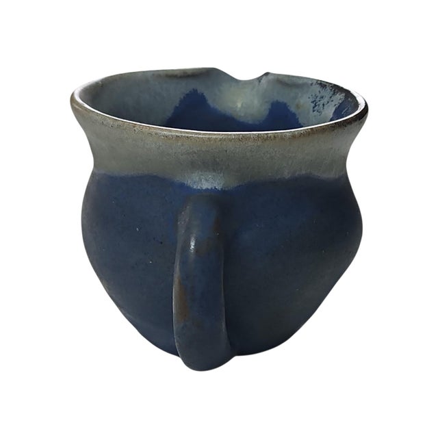 Beautiful vintage studio pottery creamer jug, in excellent condition, signature M. Smiley to underside attributed to...