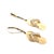 Ha Hoku 14k Yellow Gold Diamond Hawaiian Slippers Earrings, A Pair For Sale - Image 11 of 12
