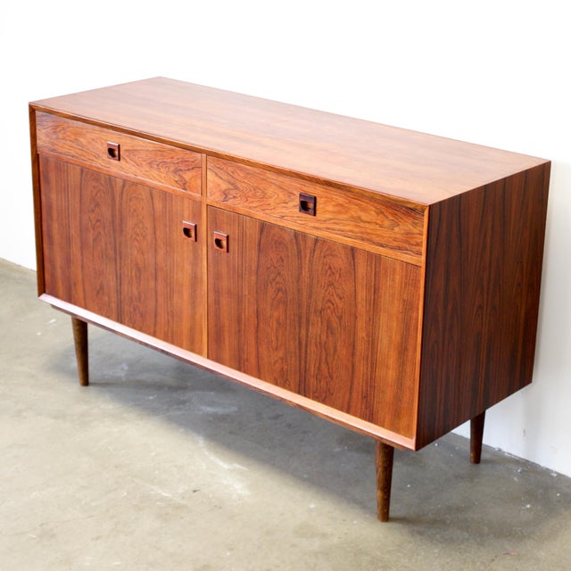 1950s Brouer Møbelfabrik Rosewood Sideboard For Sale In Boston - Image 6 of 15