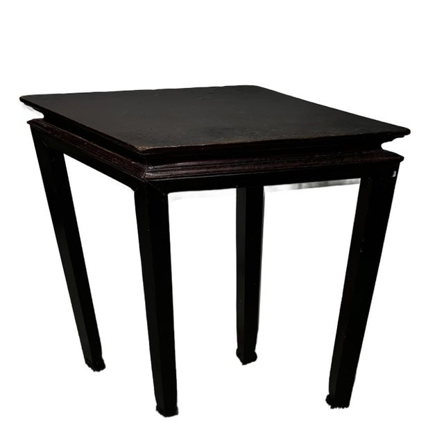 Contemporary Early 20th Century Unusual Small Rhombus Shape Table For Sale - Image 3 of 9