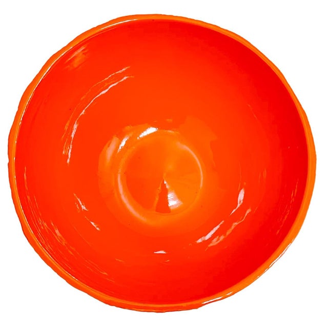 1960 Italian Trompe l'Oeil Cantaloupe Melon Dinnerware Set - 7 Pieces For Sale - Image 9 of 12