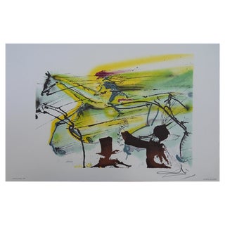 Salvador Dali, The Horses, The Racing Horse, Lithograph For Sale