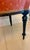 Red Antique Victorian Ebonised & Gilt Dining Chairs, 1880, Set of 4 For Sale - Image 8 of 18