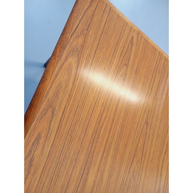 Vintage Scandinavian Style Rectangular Dining Table in Teak and Melamine, 1950s-1960s For Sale - Image 18 of 18