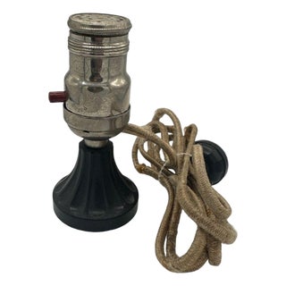 Pre-War Electric Lamp Base Lighter, Circa 1930 For Sale