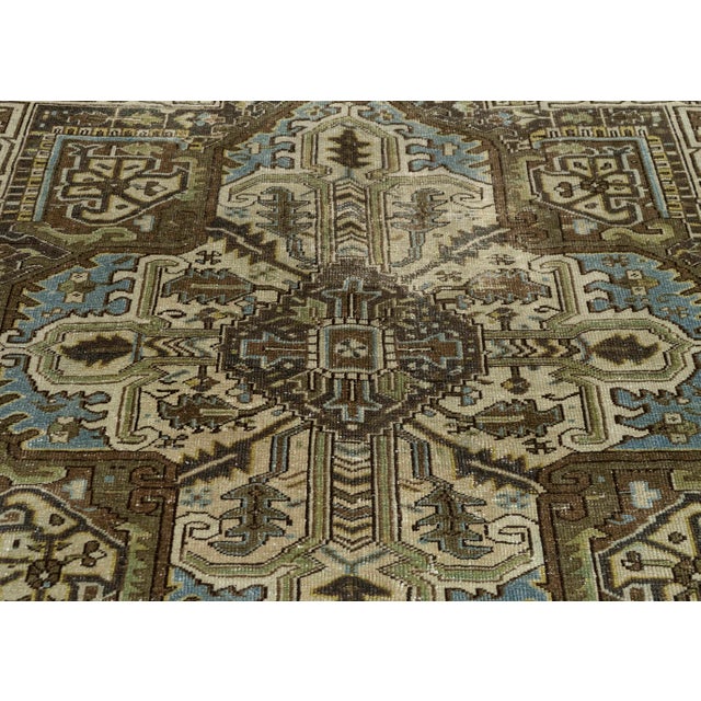 Turkish Vintage Rug 10'4" x 14'4" For Sale - Image 4 of 4