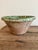 Colorful glazed terracotta passata bowl from Southern Italy (Puglia). This rustic 19th century terracotta bowl was used in...