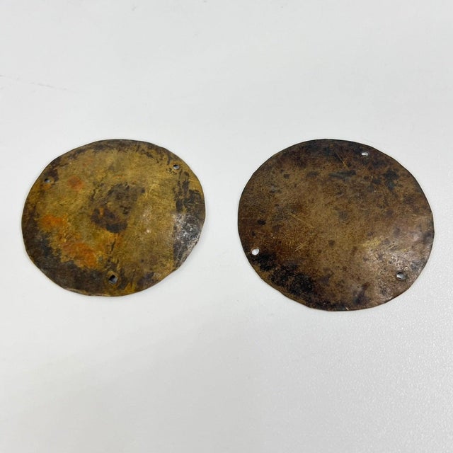 Early 20th Century 2 Odd Asante Gold Dust Scale Pans Côte d'Ivoire For Sale In Denver - Image 6 of 6