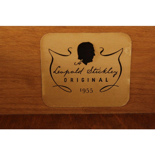 Stickley Vintage Traditional Solid Cherry Tall Chest For Sale - Image 10 of 12