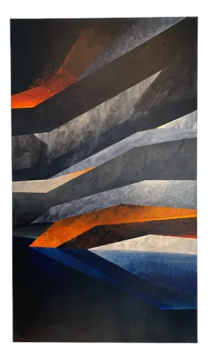 Sergiusz Powalka, Wyzni Wielki Furkotny Staw XIV, 2021, Acrylic on Canvas