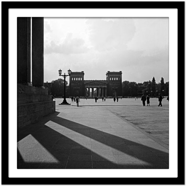 Sun, Shadows, Buildings Koenigsplatz Square Munich, Germany, 1937 For Sale - Image 4 of 5