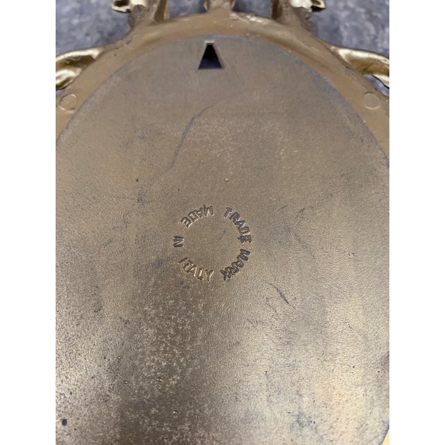 Italian Florentine Baroque Gold Giltwood Wall Mirror For Sale - Image 10 of 10