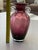 Vintage Art Glass Vase Purple 9.5" For Sale - Image 4 of 8