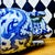 Grand Chinoiserie Tulipière Blue & White Porcelain Vase Multi-Spout, 15" For Sale - Image 11 of 14
