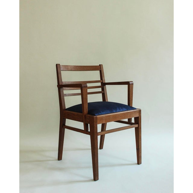 Rene Gabriel Bridge Chairs by René Gabriel, 1950, Set of 2 For Sale - Image 4 of 11