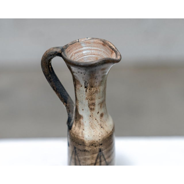 Ceramic Soliflore Vase by Jacques Pouchain for Atelier Dieulefit, 1950s For Sale - Image 6 of 8