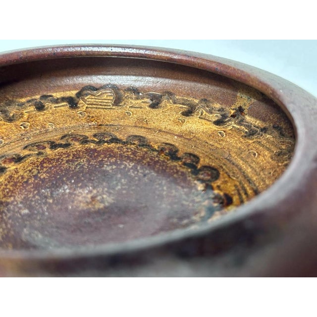 Mid-Century Modern Studio Ceramic Art Bowl from Helma Klett, Germany, 1960s For Sale - Image 3 of 16