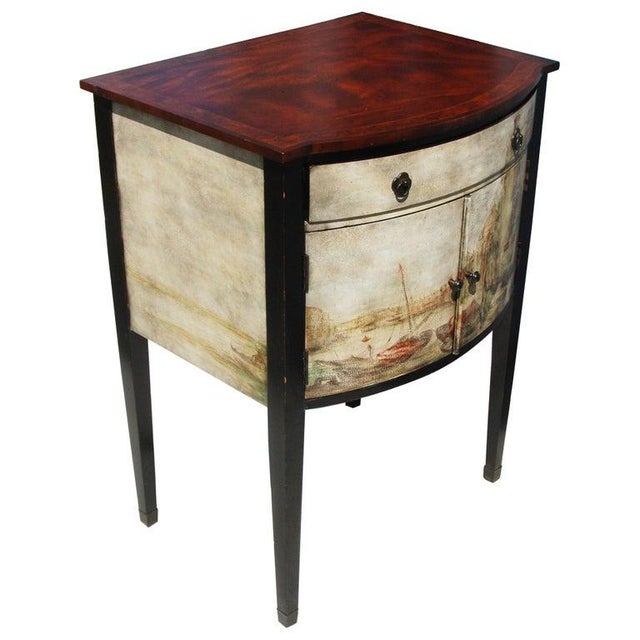 Brown Mid 20th Century Maitland Smith Venetian Style Nightstand For Sale - Image 8 of 8