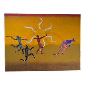 Aboriginal Style Tribal Painting