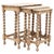 20th Century French Oak Nesting Tables With Barley Twist Legs - Set of 3 For Sale - Image 10 of 18