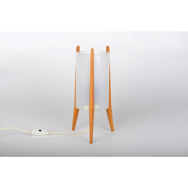 Mid-Century Table Lamp from Pokrok, 1960s, in Very Good conditions. Designed 1960 to 1969 This piece has an attribution...