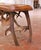 Early 20th Century Austrian Black Forest Antler Lodge Bench With Leather Seat For Sale - Image 9 of 14