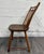 Mid 19th Century Antique American Windsor Farmhouse Style Plank Seat Dining Chair For Sale - Image 5 of 10