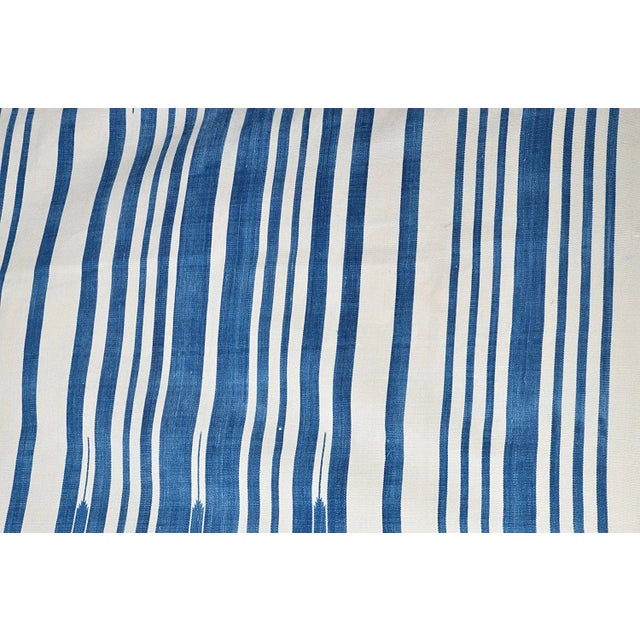 Casa Cosima Orchid Rug, 8x10, Blue & White For Sale - Image 4 of 5