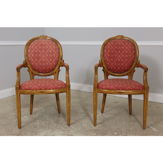 Pair Decorator Branch Carved Modern Design Armchairs For Sale - Image 11 of 11