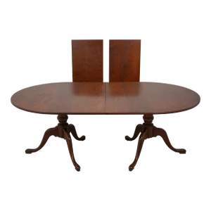 Eldred Wheeler Cherry Bench Made Dining Room Table
