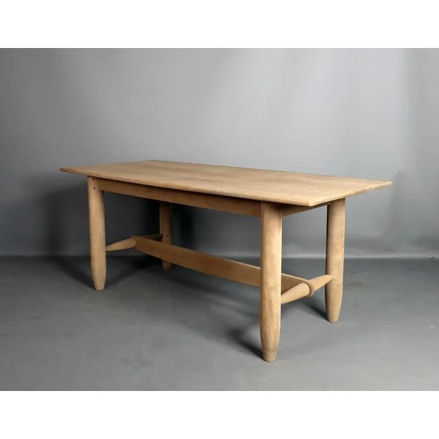 20th Century Oak Table, 1960s For Sale - Image 4 of 13