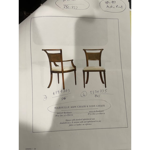 Brown Henredon Acquisitions Dining Set For Sale - Image 8 of 13