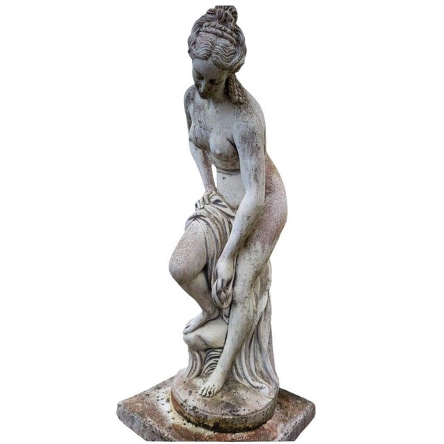 Sculpture of Venus Bathing, 1950, Stone For Sale - Image 10 of 13