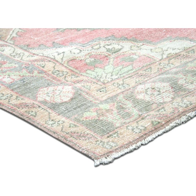 Illustration 1960s Turkish Oushak Rug For Sale - Image 3 of 7